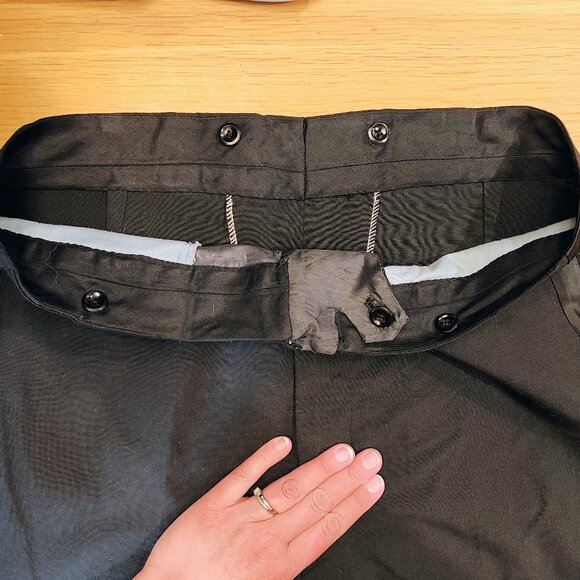 Esquire Tailoring Co Hand Tailored Tuxedo, Measurements Included, EUC! - Picture 6 of 10